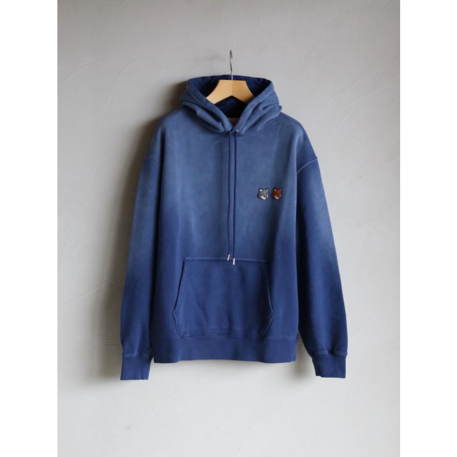 Maison Kitsune メゾンキツネ　パーカー フーディ　美品 MAISON KITSUNE（メゾン キツネ） パーカー フーディー ダブル