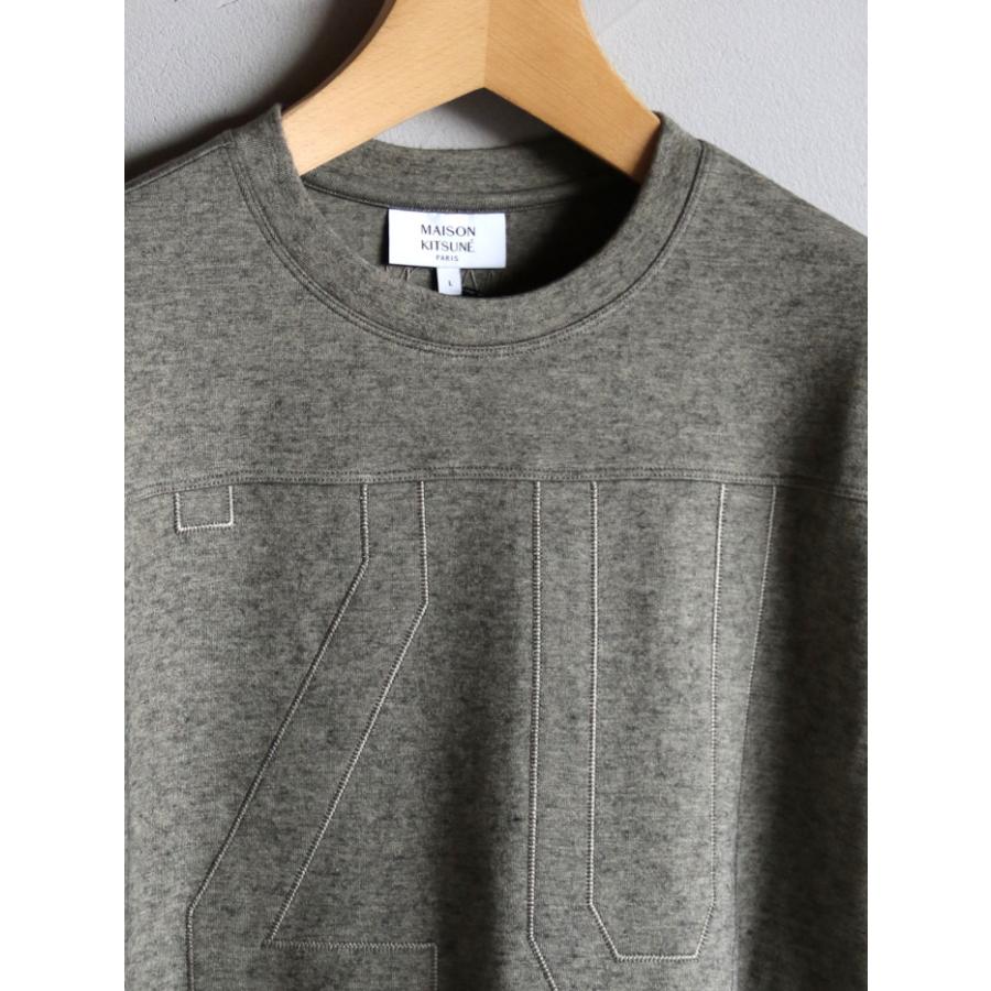 MAISON KITSUNE（メゾン キツネ） トップス カレッジ ロングスリーブ T