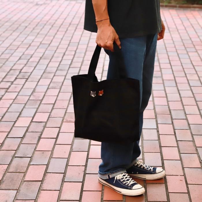 MAISON KITSUNE（メゾン キツネ） バッグ トート ダブル フォックス