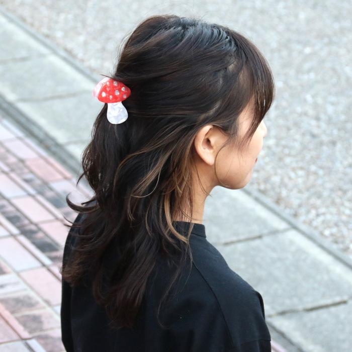 ククシュゼット 正規商品 ヘア アクセ 新作 ギフト 野菜 秋 きのこ