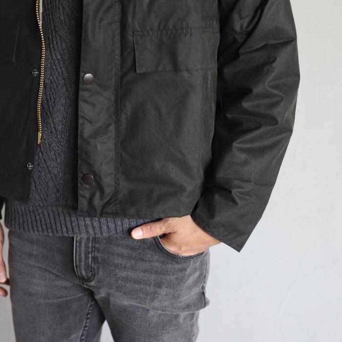 新品未使用Barbour Spey wax バブアー スペイS sage Barbour（バブアー） メンズ ジャケット スペイ ワックスド コットン