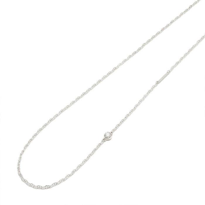 シンパシーオブソウル ネックレス SYMPATHY OF SOUL エルジーダイヤモンドチェーンネックレス シルバー LG Diamond Chain Necklace Silver SENSE7月号掲載｜charger｜03