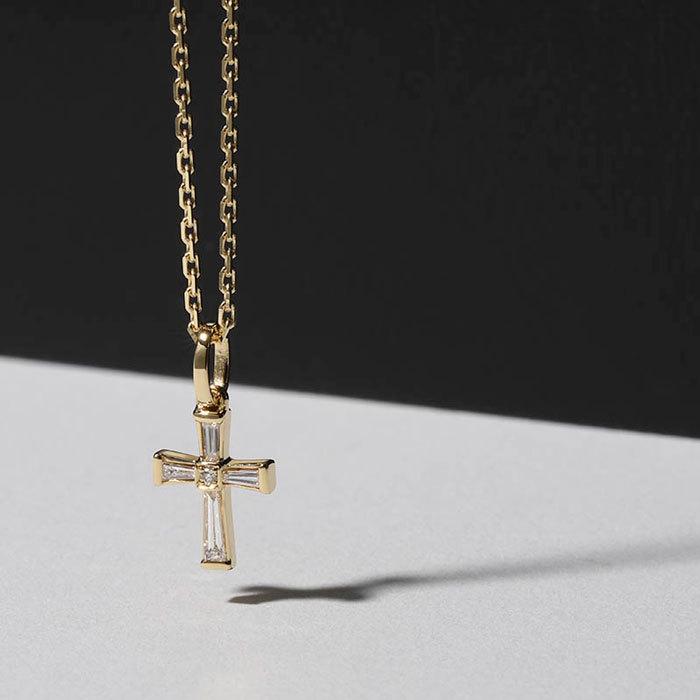 シンパシーオブソウル ネックレス SYMPATHY OF SOUL ホープクロスネックレス K18イエローゴールド ダイヤモンド Hope Cross Necklace  2021クリスマスモデル｜charger｜16