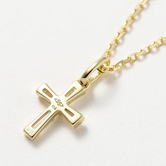 シンパシーオブソウル ネックレス SYMPATHY OF SOUL ホープクロスネックレス K18イエローゴールド ダイヤモンド Hope Cross Necklace  2021クリスマスモデル｜charger｜07