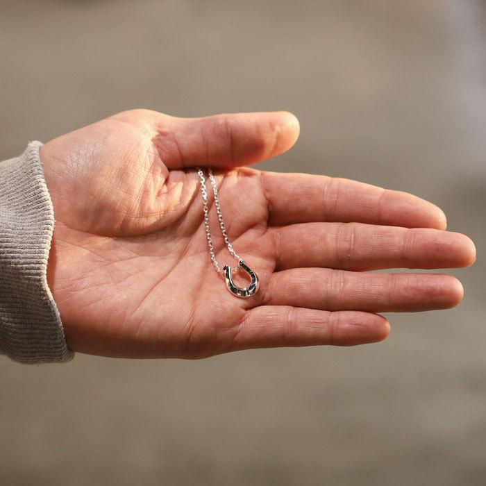 極美品　シンパシーオブソウル　ラージホースシュー　ネックレス　シルバー925 SYMPATHY OF SOUL（シンパシーオブソウル） Large Horseshoe Pendant