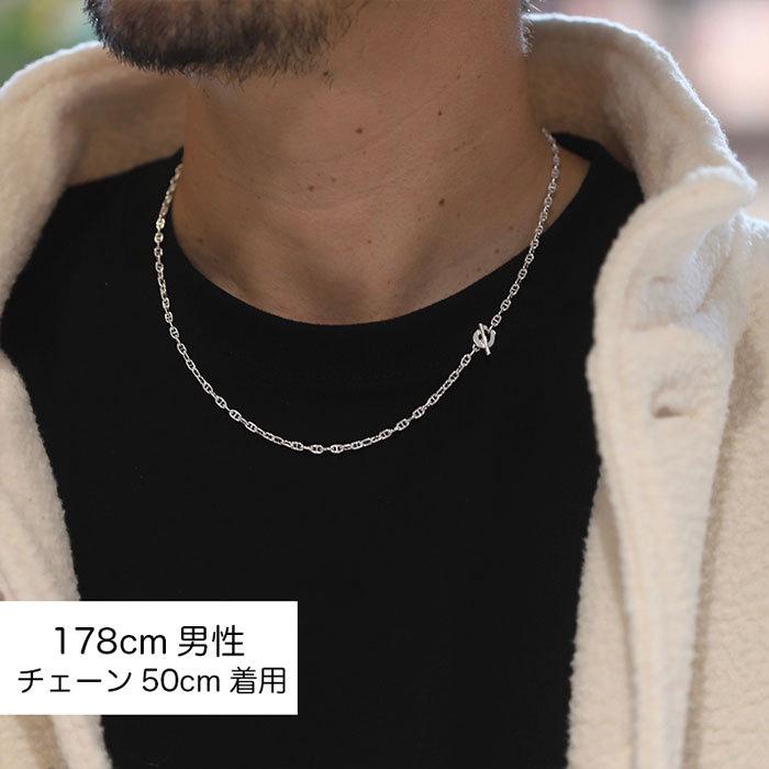 シンパシーオブソウル ネックレス SYMPATHY OF SOUL Classic Chain Necklace Anchor Silver  クラシック チェーン ネックレス シルバー 50cm/60cm