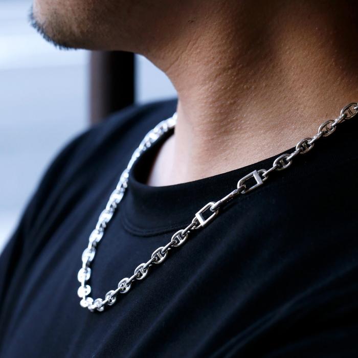シンパシーオブソウル ネックレス チェーン SYMPATHY OF SOUL アンカー チェーン ネックレス Anchor Chain Necklaceの画像