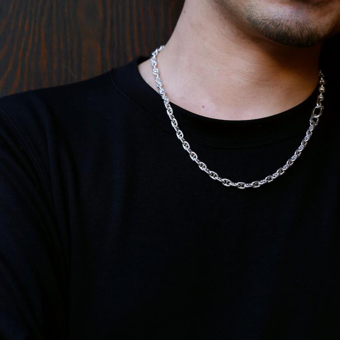 シンパシーオブソウル ネックレス チェーン SYMPATHY OF SOUL アンカー チェーン ネックレス Anchor Chain Necklaceの画像