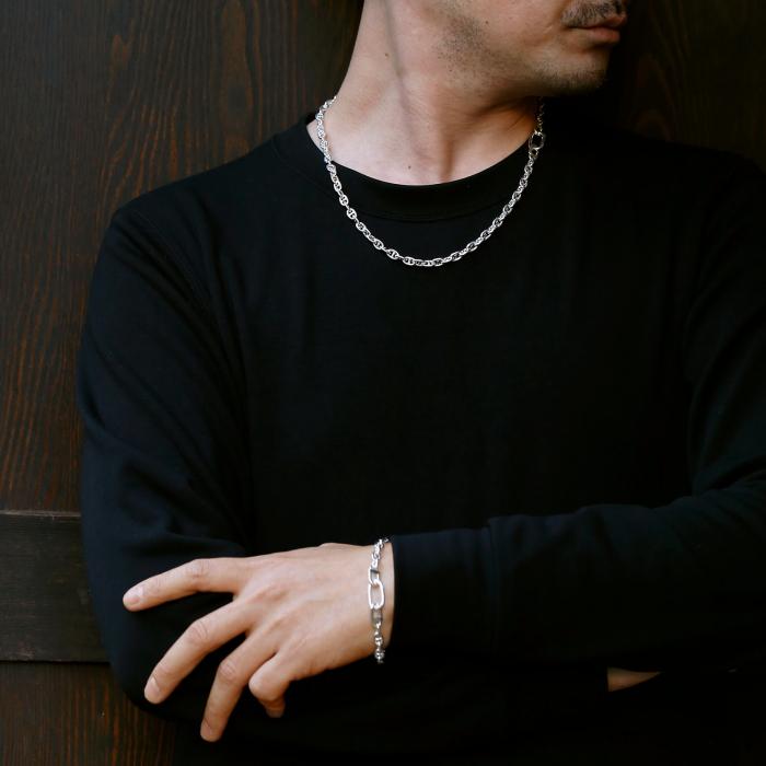 シンパシーオブソウル ネックレス チェーン SYMPATHY OF SOUL アンカー チェーン ネックレス Anchor Chain Necklaceの画像