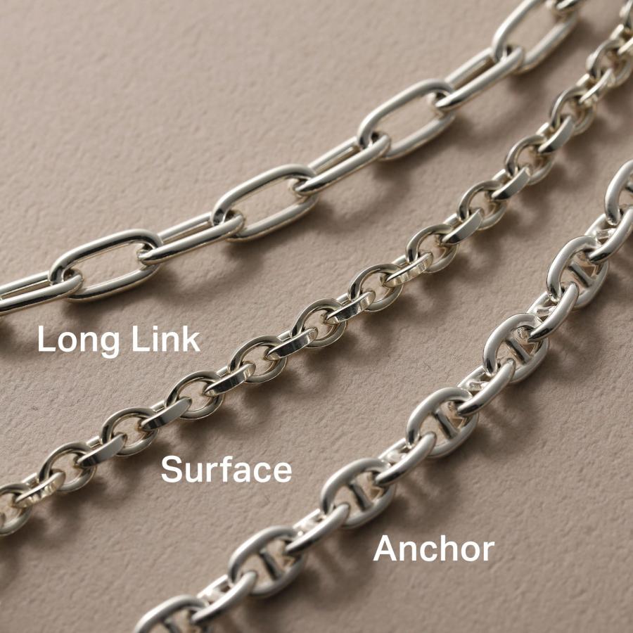 シンパシーオブソウル ネックレス チェーン SYMPATHY OF SOUL サーフェス チェーン ネックレス Surface Chain Necklaceの画像