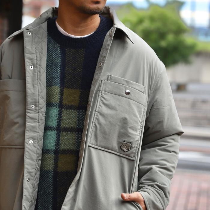 MAISON KITSUNE メゾンキツネ アウター ジャケット パテッド MAISON KITSUNE メゾンキツネ アウター ジャケット パテッド