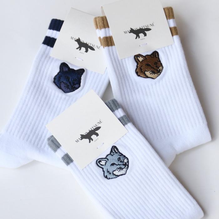 GQ2949◇MAISON KITSUNE : フォックスヘッド FOX HEAD PATCH CLASSIC SWEATSHIRT | Maison Kitsuné