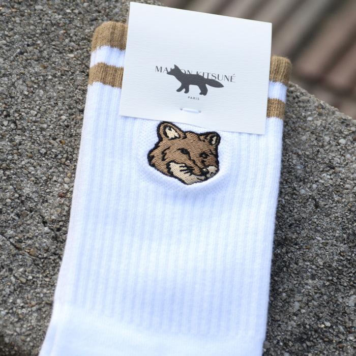 GQ2949◇MAISON KITSUNE : フォックスヘッド MAISON KITSUNE メゾンキツネ パーカー スウェット プルオーバー