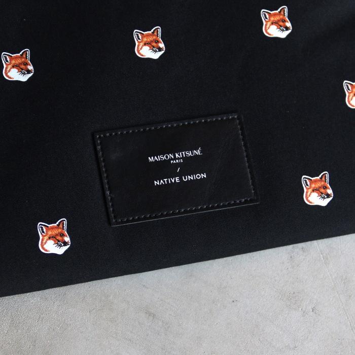 MAISON KITSUNE メゾンキツネ PCケース オールオーバー MAISON KITSUNE メゾンキツネ PCケース オールオーバー