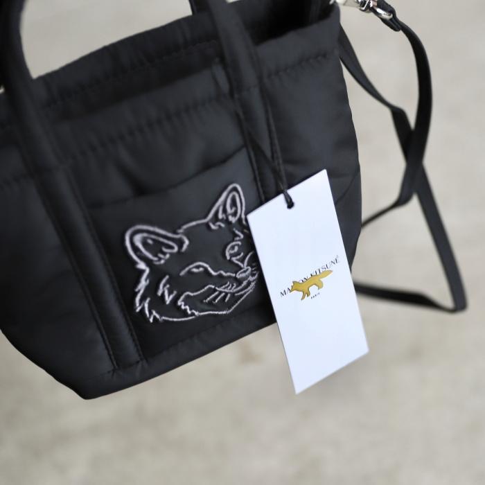 MAISON KITSUNE メゾンキツネ ミニ バッグ フォックス ヘッド MAISON KITSUNE メゾンキツネ ミニ バッグ フォックス ヘッド