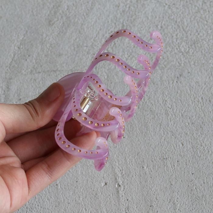 オクトパスデザイン ヘアアクセサリー 予約 8月下旬入荷予定 ククシュゼット 正規商品 ヘア アクセ