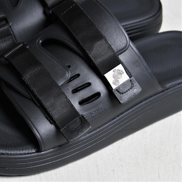 ほぼ新品・SUICOKE／ベルクロ／black／25cm／ユニセックス ほぼ新品・SUICOKE／ベルクロ／black／25cm／ユニセックス ほぼ