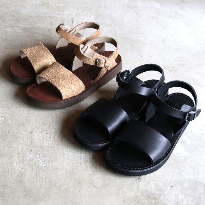 Organic Handloom ブラックサンダル 24.0 Organic Handloom ブラックサンダル 24.0