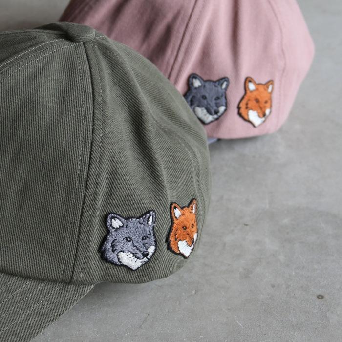 MAISON KITSUNE（メゾン キツネ） キャップ ダブル フォックスヘッド
