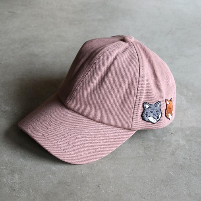 MAISON KITSUNE（メゾン キツネ） キャップ ダブル フォックスヘッド
