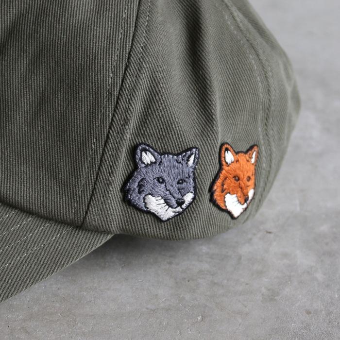 MAISON KITSUNE（メゾン キツネ） キャップ ダブル フォックスヘッド