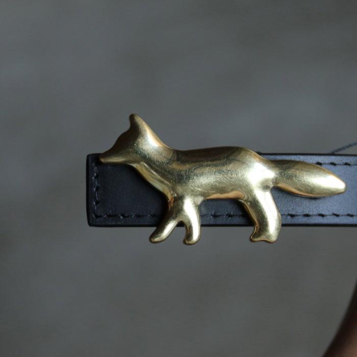 MAISON KITSUNE（メゾン キツネ） ベルト プロファイル フォックス