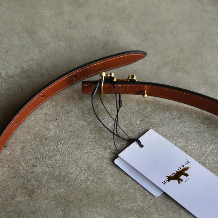 MAISON KITSUNE（メゾン キツネ） ベルト プロファイル フォックス