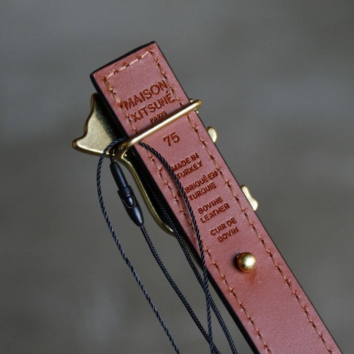 MAISON KITSUNE（メゾン キツネ） ベルト プロファイル フォックス