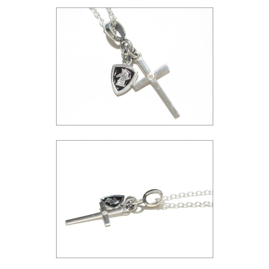 PUERTA DEL SOL（プエルタ・デル・ソル） Cross×Knight Necklace