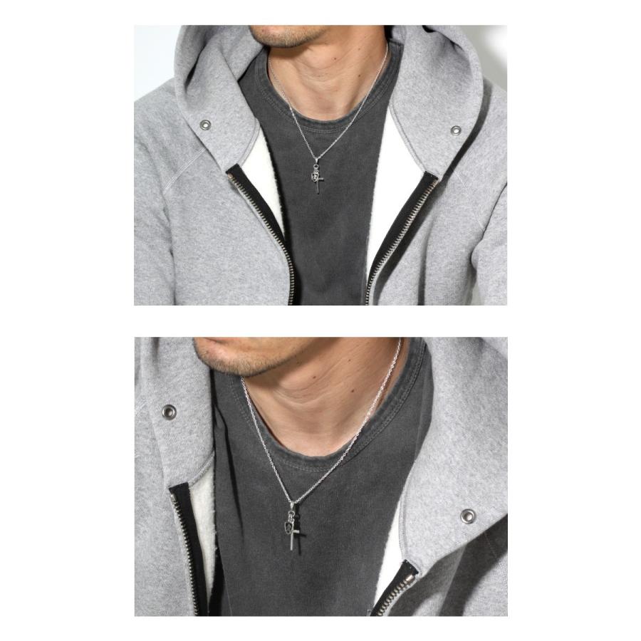 PUERTA DEL SOL（プエルタ・デル・ソル） Cross×Knight Necklace