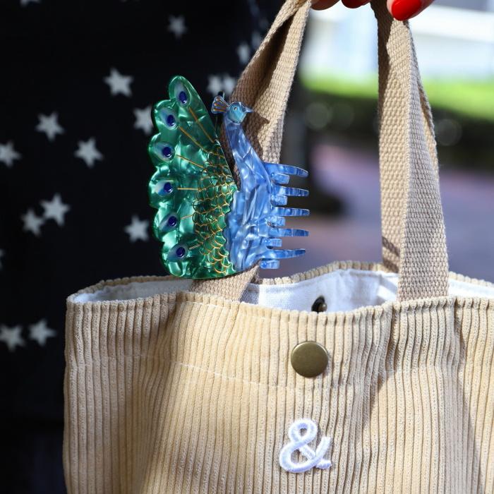 ククシュゼット 正規商品 ヘア アクセ クリップ おしゃれ 鳥 フランス