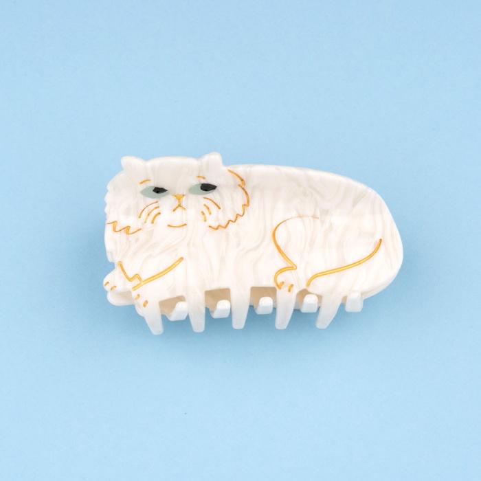 ククシュゼット 正規商品 ヘア アクセ クリップ 猫 かわいい ギフト
