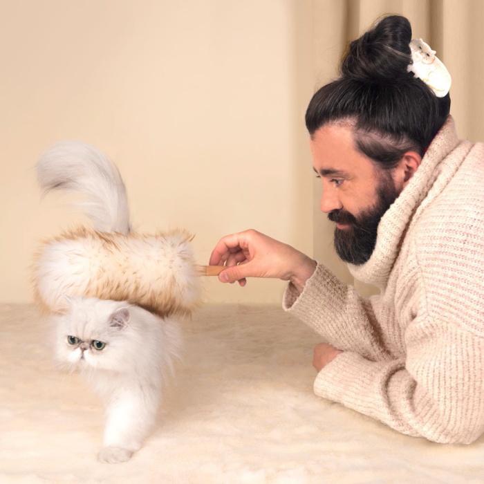 ククシュゼット 正規商品 ヘア アクセ クリップ 猫 かわいい ギフト