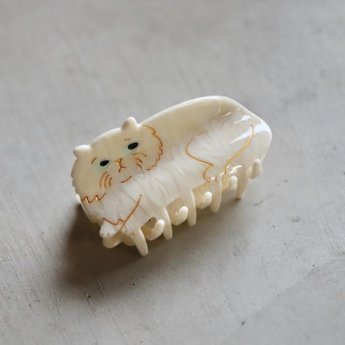 ククシュゼット 正規商品 ヘア アクセ クリップ 猫 かわいい ギフト