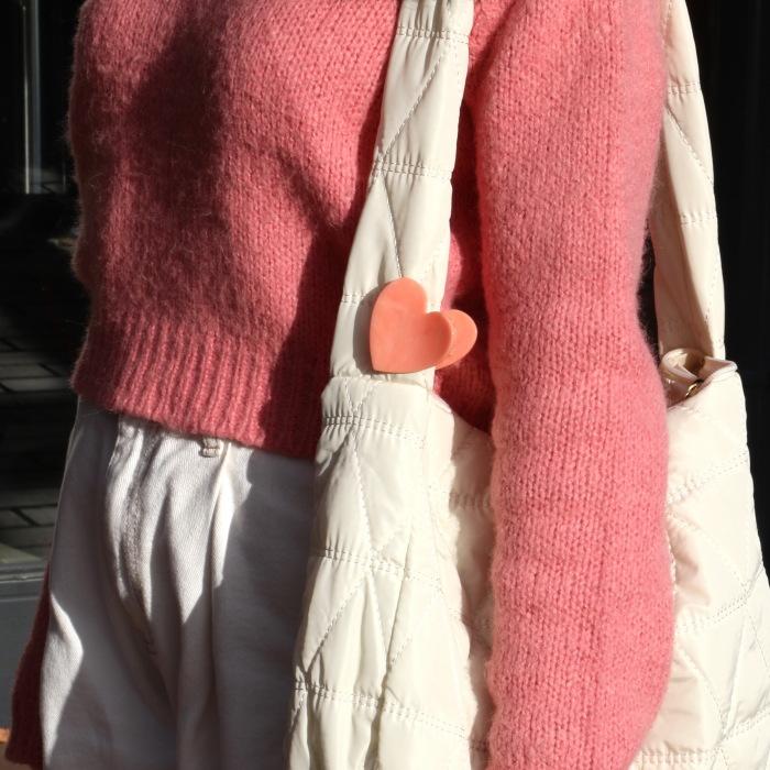 ククシュゼット 正規商品 ヘア アクセ クリップ かわいい ハート