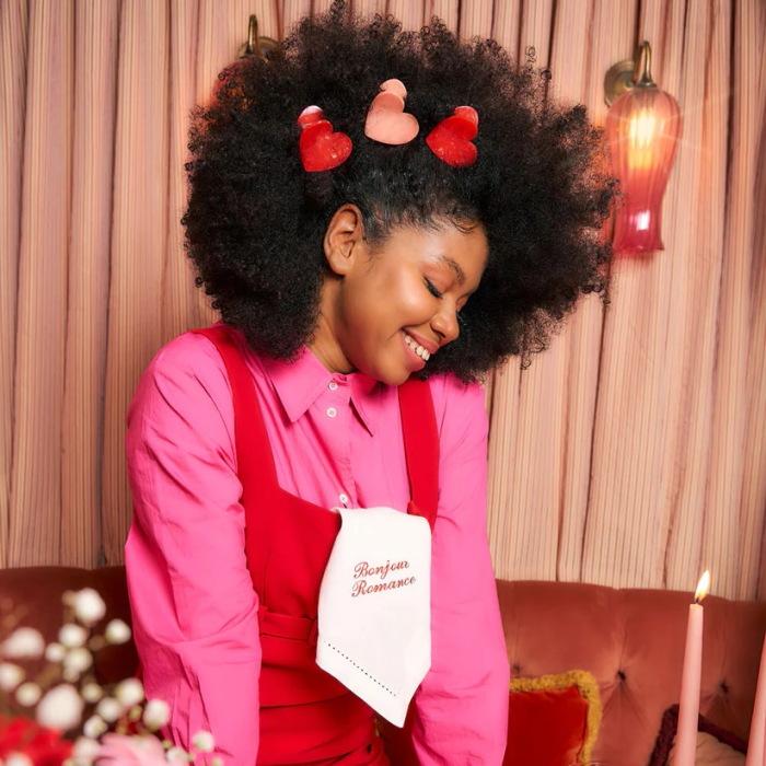 ククシュゼット 正規商品 ヘア アクセ クリップ かわいい ハート