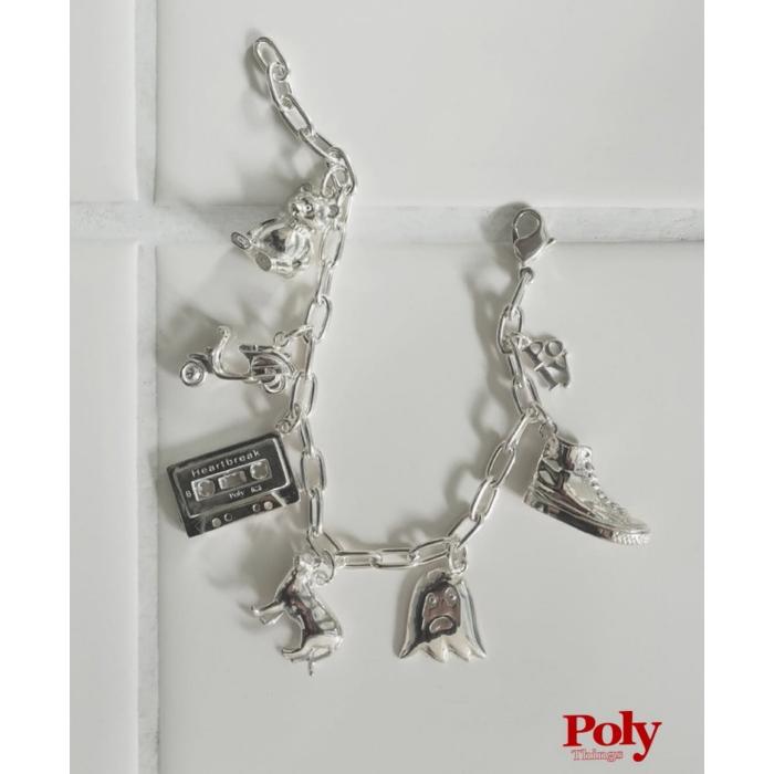 Poly Things 正規取扱 ペンダント トップ アクセサリー 猫 ねこ ネコ