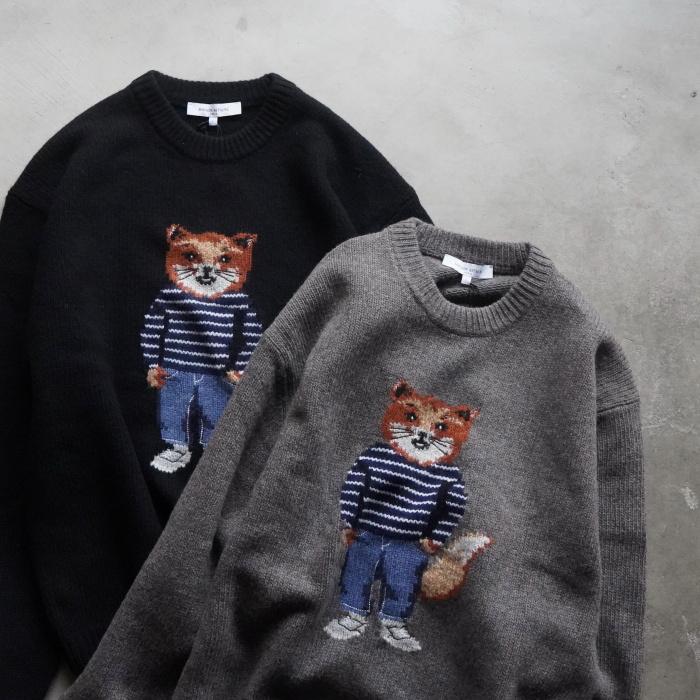 MAISON KITSUNE（メゾン キツネ） ニット セーター ドレスド