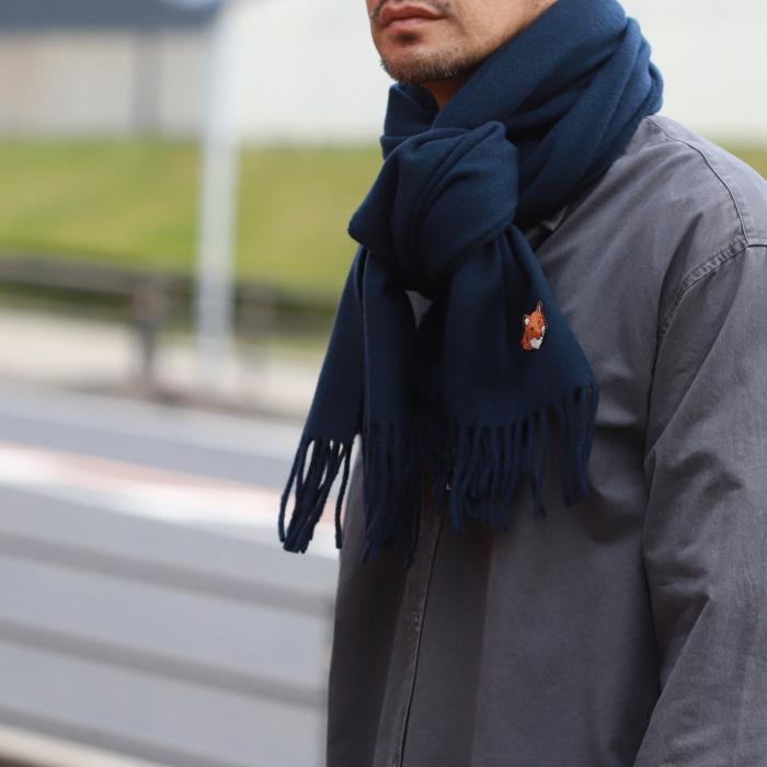 MAISON KITSUNE（メゾン キツネ） メンズ レディース マフラー【正規