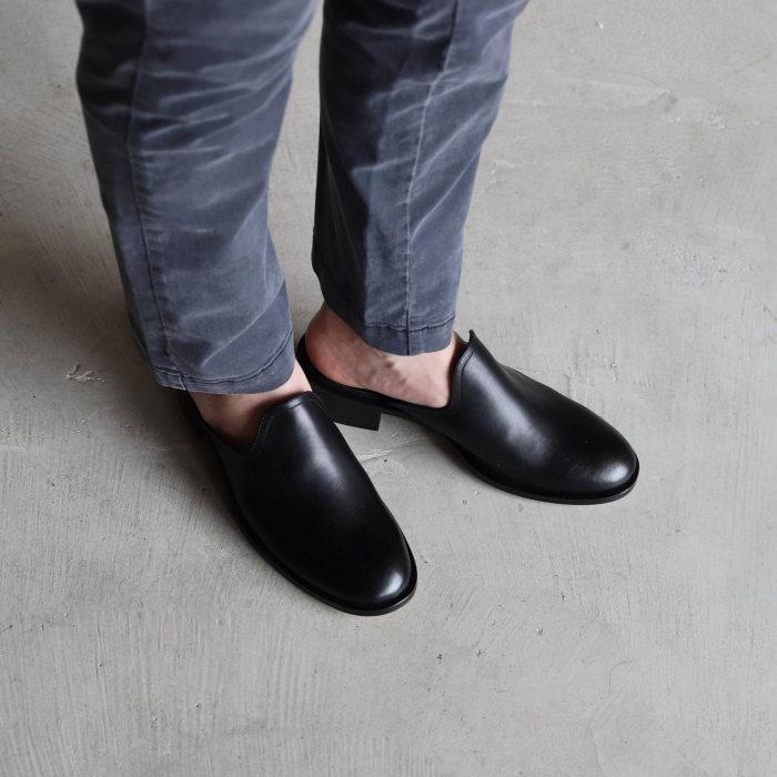 PADRONE 革靴 スリッポン パドローネ BL カットオフ CUT OFF SLIP ON