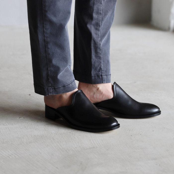PADRONE 革靴 スリッポン パドローネ BL カットオフ CUT OFF SLIP ON