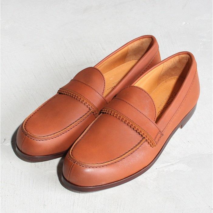 PADRONE（パドローネ） 靴 ピンキング ローファー PINKING LOAFERS