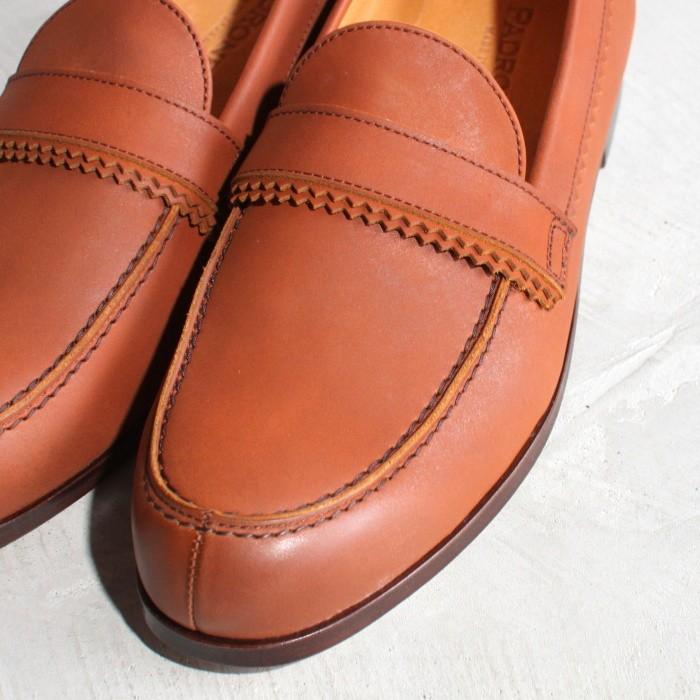 PADRONE（パドローネ） 靴 ピンキング ローファー PINKING LOAFERS