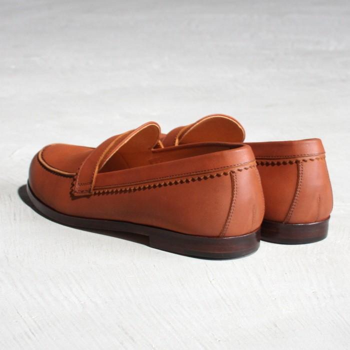 PADRONE（パドローネ） 靴 ピンキング ローファー PINKING LOAFERS