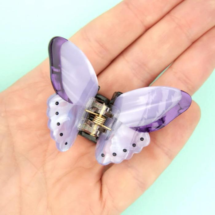 ククシュゼット 正規商品 アクセ クリップ 蝶 虫 かわいい Coucou