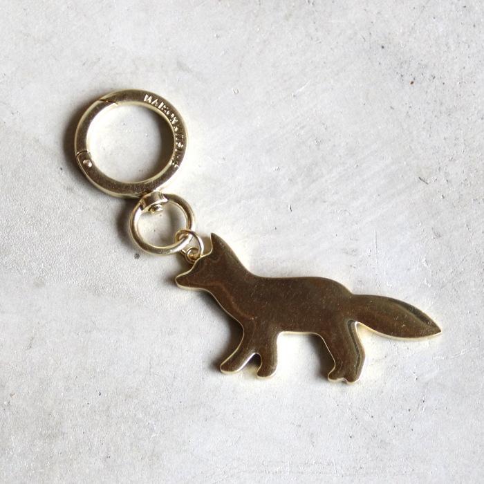 MAISON KITSUNE（メゾン キツネ） キーホルダー キーリング ポーチ付き