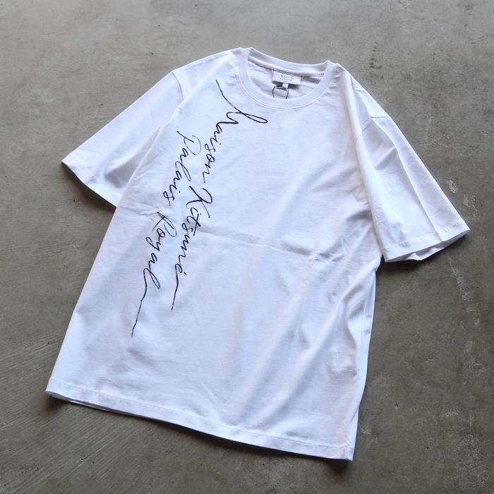 新品未使用 maisonkitsune Ｔシャツ 楽天市場】メゾンキツネ MAISON KITSUNE レディース 半袖Tシャツ ロゴ