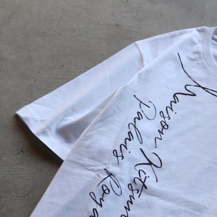 ★TV衣装★　メゾンキツネ　HANDWRITING CLASSIC T MAISON KITSUNE（メゾン キツネ） メゾン キツネ 半袖Tシャツ HAND