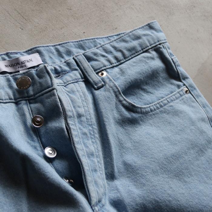 MAISON KITSUNE（メゾン キツネ） デニム ボトムス ワイド ジーンズ 
