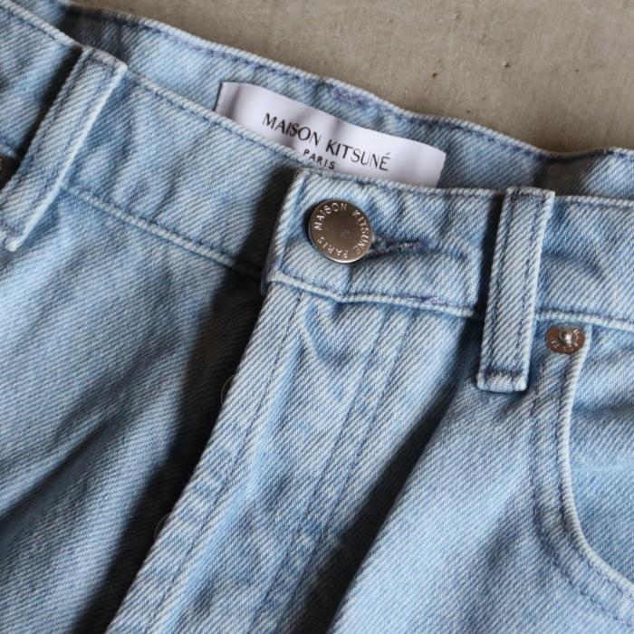 MAISON KITSUNE（メゾン キツネ） デニム ボトムス ワイド ジーンズ 